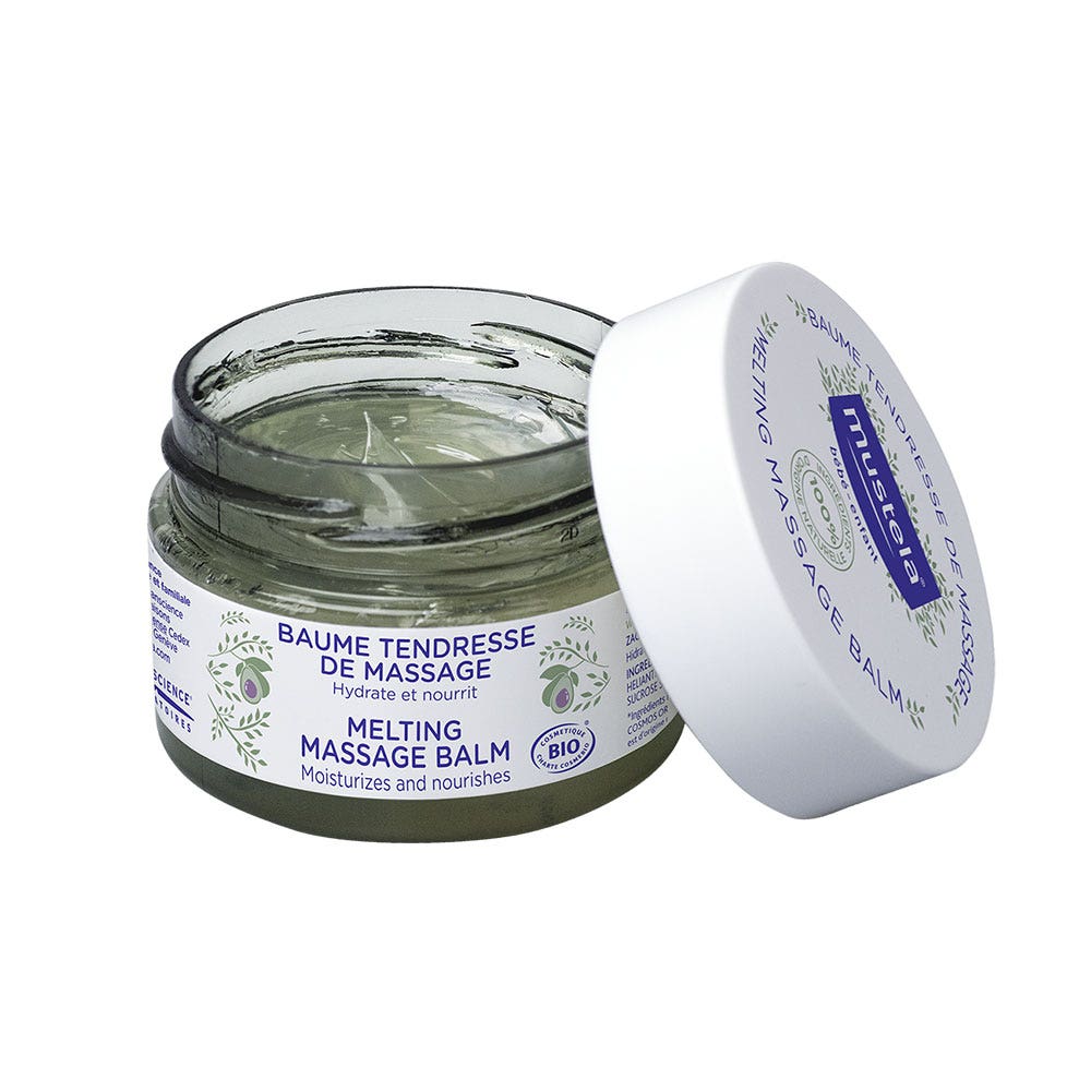 Mustela Organic gentle massage balm 90g
