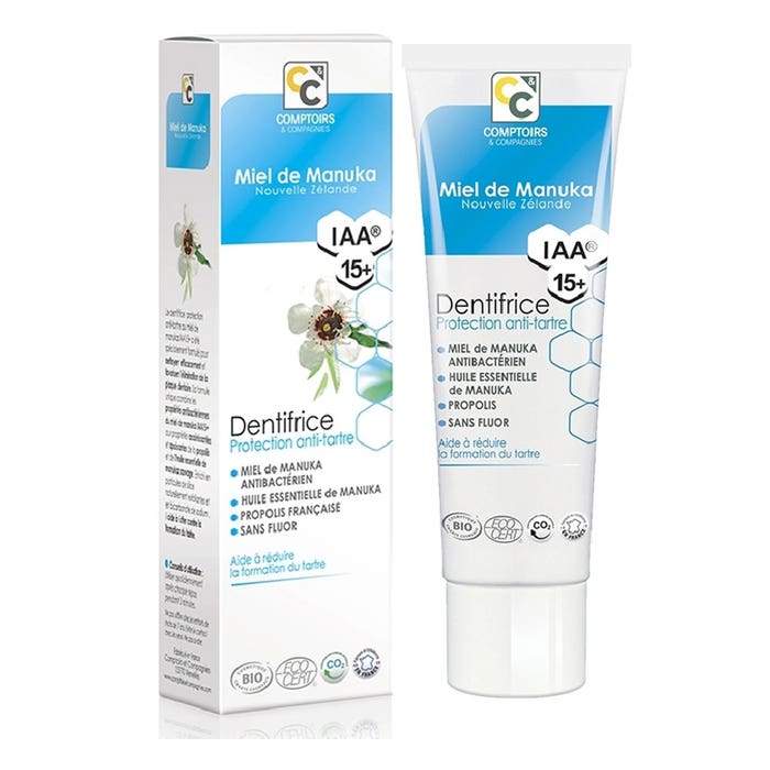 Toothpaste Protect anti-tartar Manuka Honey 75ml Comptoirs Et Compagnies