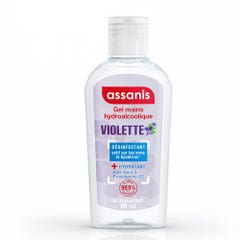 Assanis Perfumed Pocket Pocket Hand Gel Violet Fragrance Violette 80ml