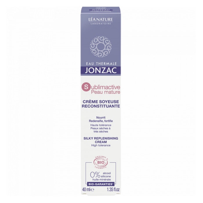 Replenishing Silk Cream 40ml Sublimactive Mature Skin Eau thermale Jonzac