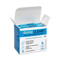 Rhiniclean Salts for Nasal Irrigation Nasal rinse 30 sachets of 2.5g