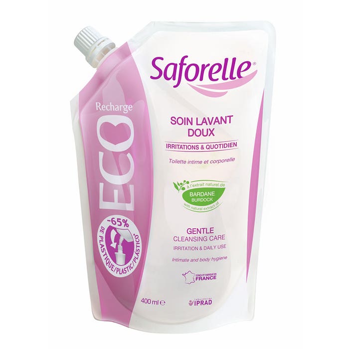 Eco-recharge Gentle Cleansing Care 400ml Saforelle