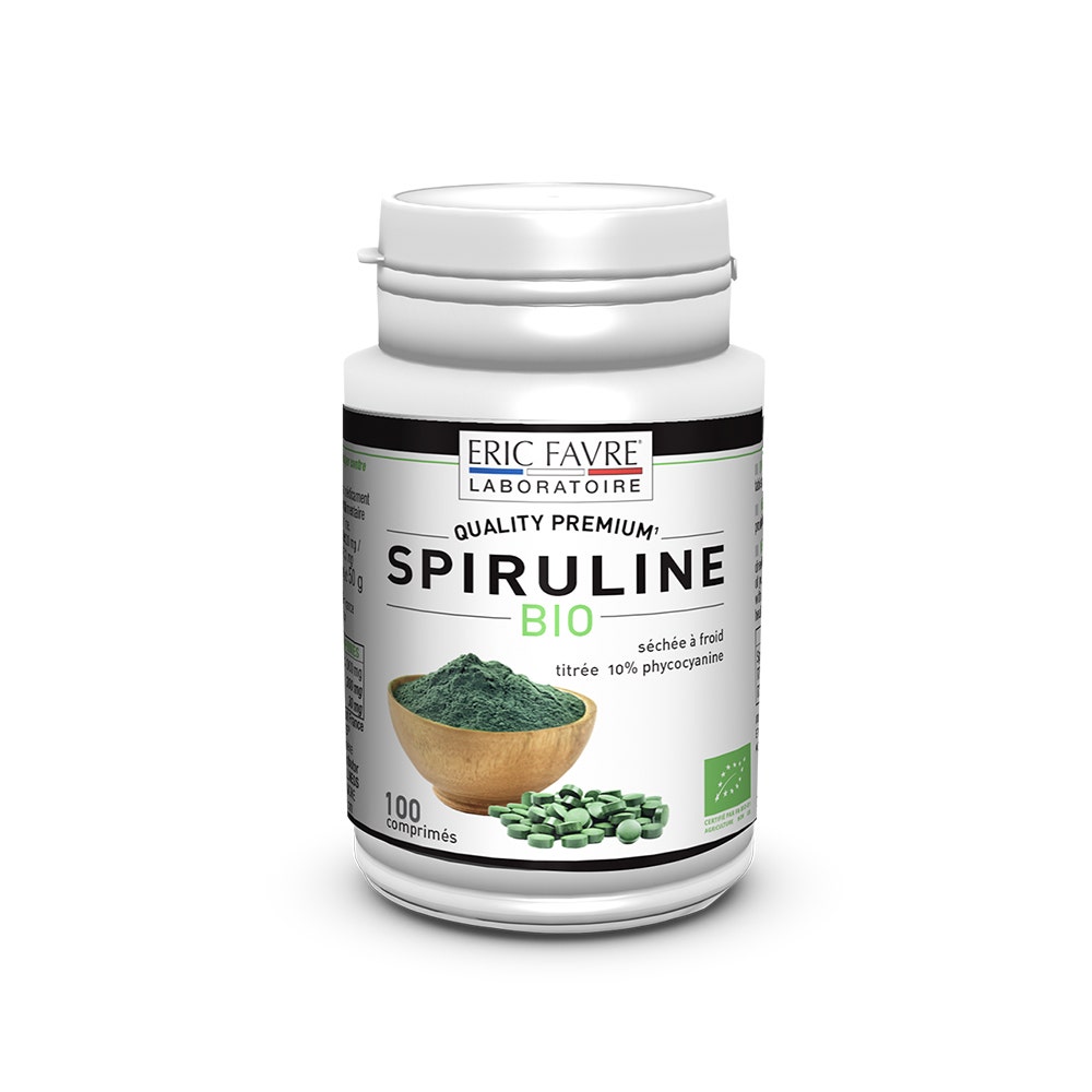 Eric Favre Spirulina Vegan Bioes 100 Tablets