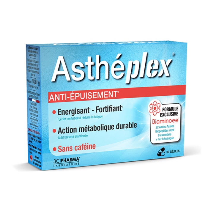 3C Pharma Astheplex Recovery And Resistance X 30 Capsules