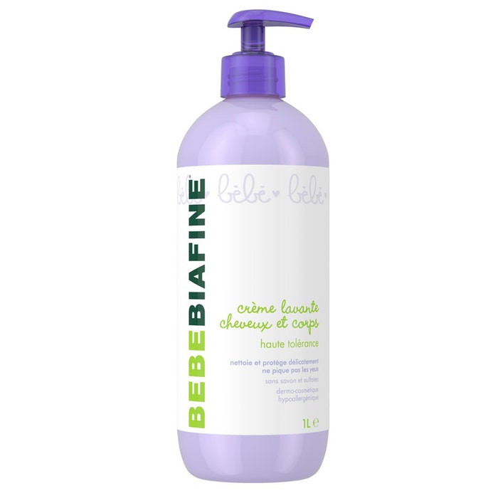 Cicabiafine Bebebiafine Hair And Body Cleansing Cream 1l