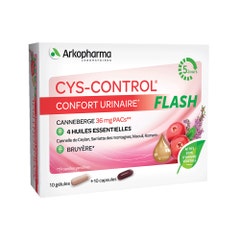 Arkopharma Cys-Control Flash 20 Capsules 20 gélules