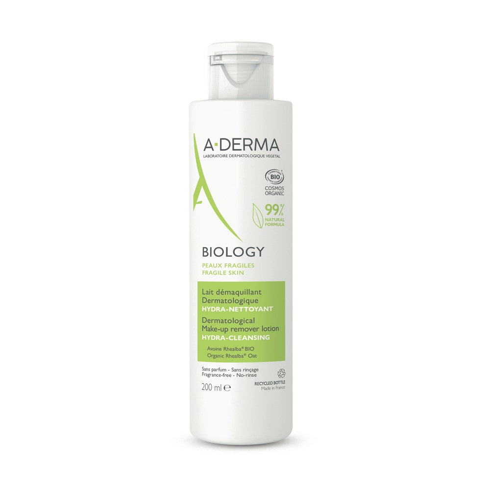 A-Derma Biology Organic Dermatological Hydra Cleansing Milk 200ml