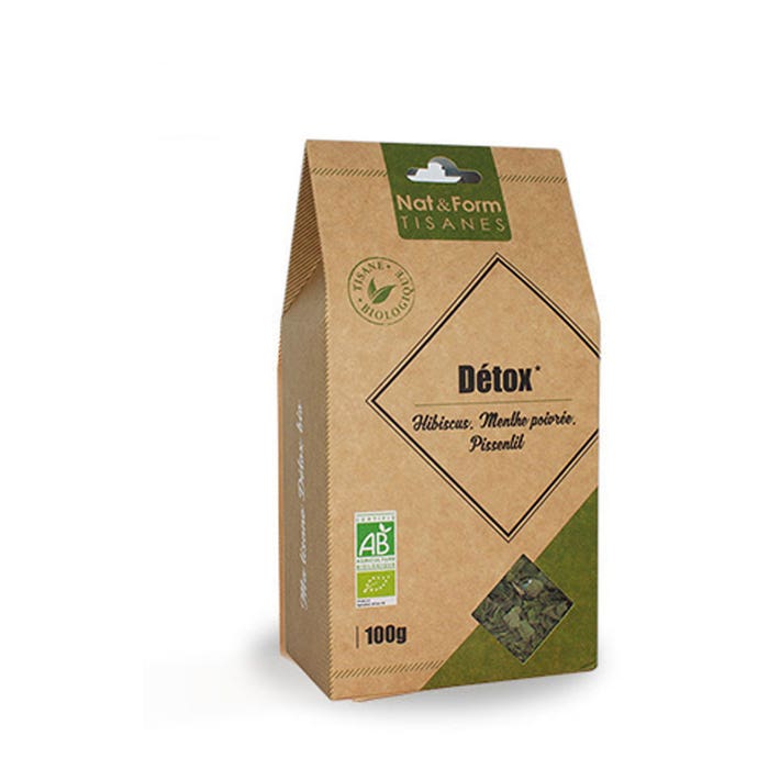 Nat&Form Bio Detox herbal tea 100g