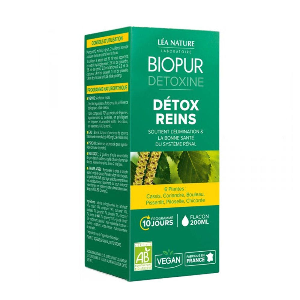 Biopur Organic Detox Cocktail Kidneys 200ml