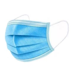 Vog Protect Light Blue Disposable Surgical Masks Type IIR EN 14683:2019+AC:2019 x50