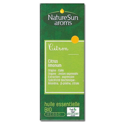 Lemon Essential Oil 30ml Naturesun Aroms