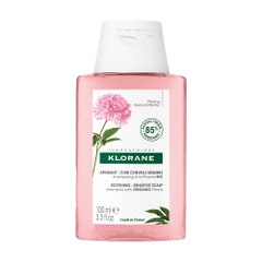 Klorane Peony Soothing Shampoo Sensitive scalp Bio 100ml