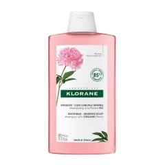Klorane Pivoine Soothing Shampoo Sensitive Scalp Bio 400ml