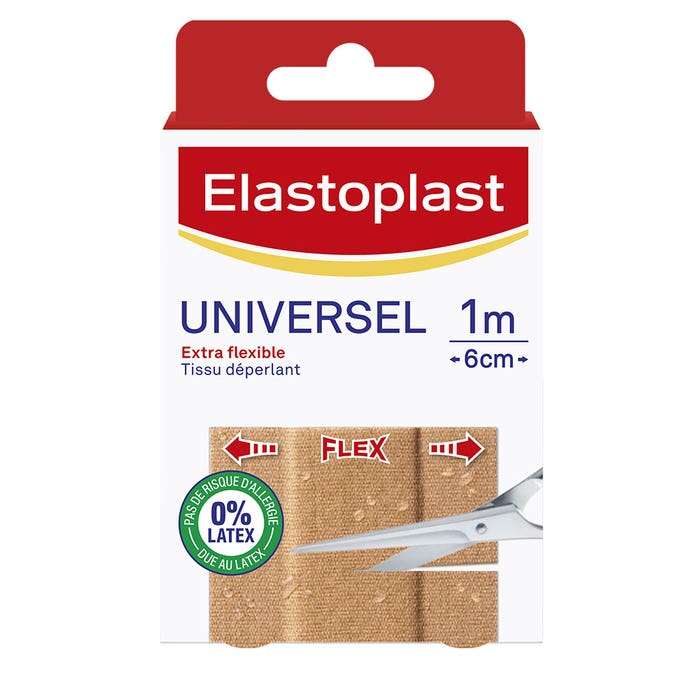 Universal Flexible Tape 1m x 6cm x10 Elastoplast