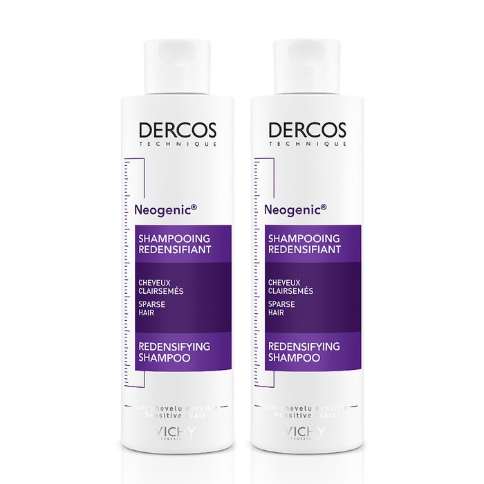 Redensifying Shampoo Neogenic 2x200ml Dercos Vichy