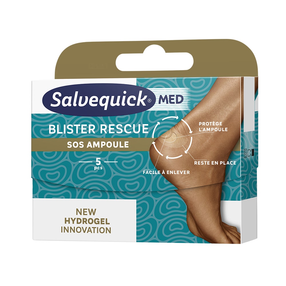 Salvequick Blister rescue SOS Ampula x 5 pieces