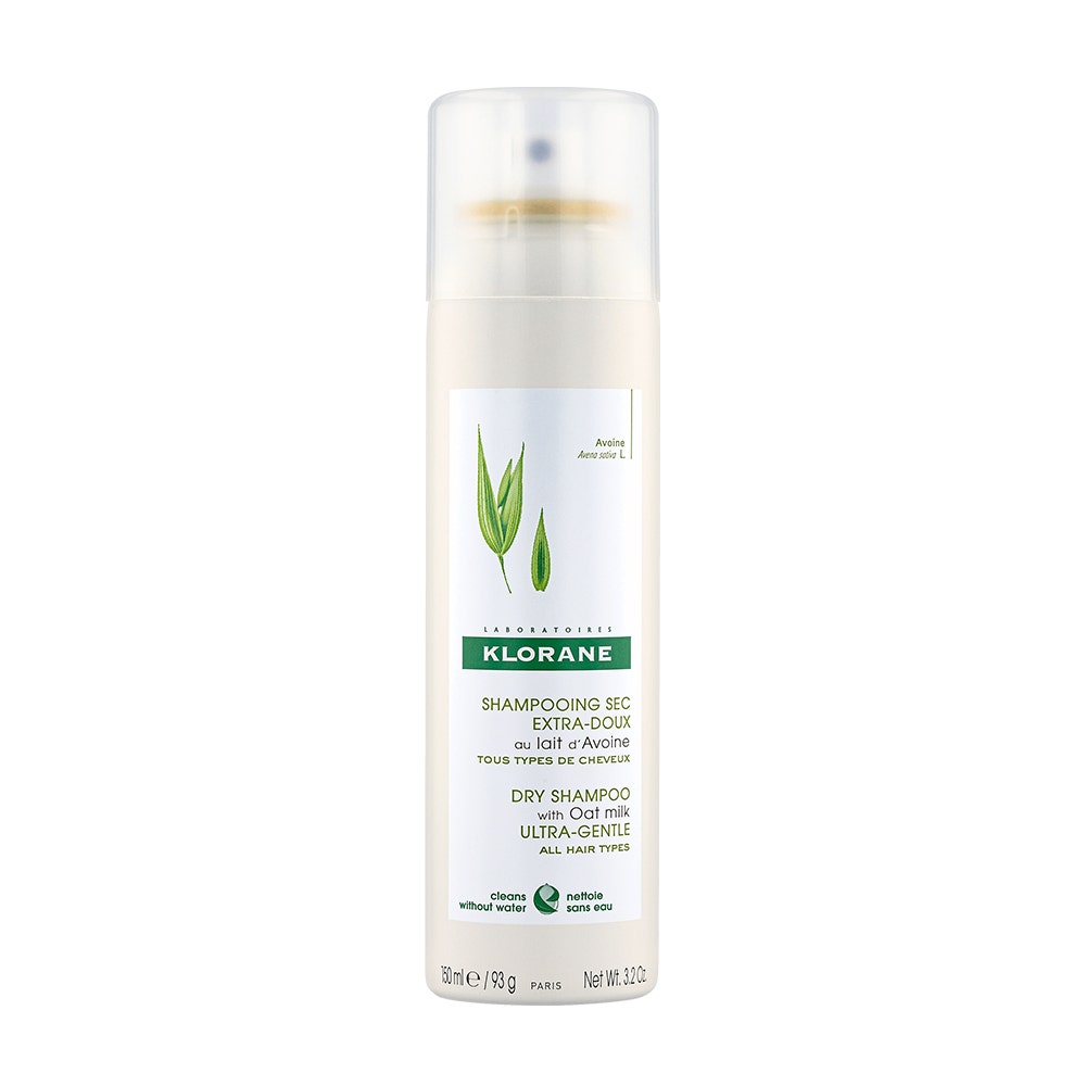 Klorane Oat Milk Oatmilk Gentle Dry Shampoo Spray All Hair Types A L'Avoine et Céramide 150ml
