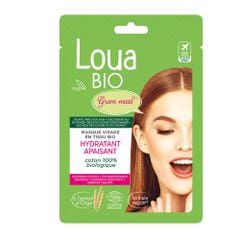 Loua Bioes fabric Face Masks Soothing Hydrating for dry skin 1 unit
