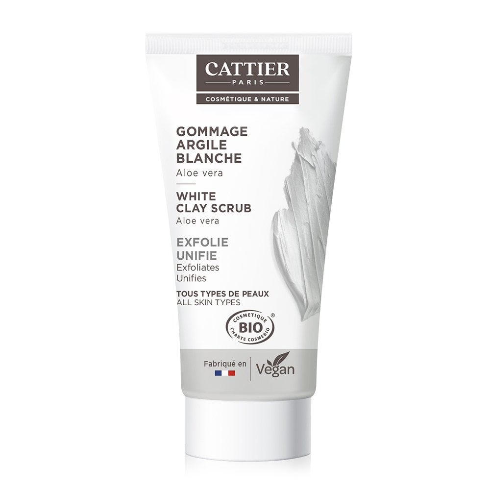 Cattier White Clay Mini Scrub 30ml