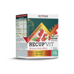 Eric Favre Recup'Vit Raspberry flavour 15 sachets