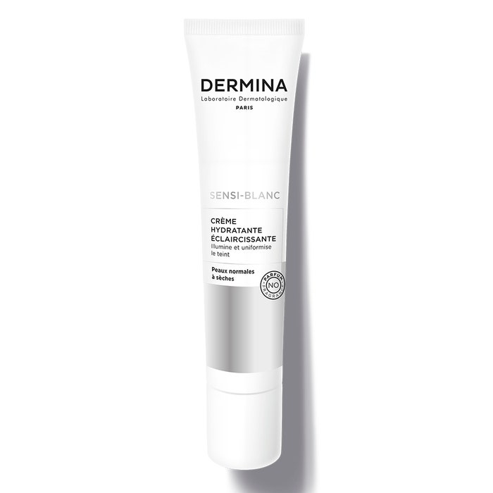 Brightening Hydrating Cream Normal Skin To Dry Skin 50ml Sensi-Blanc Dermina
