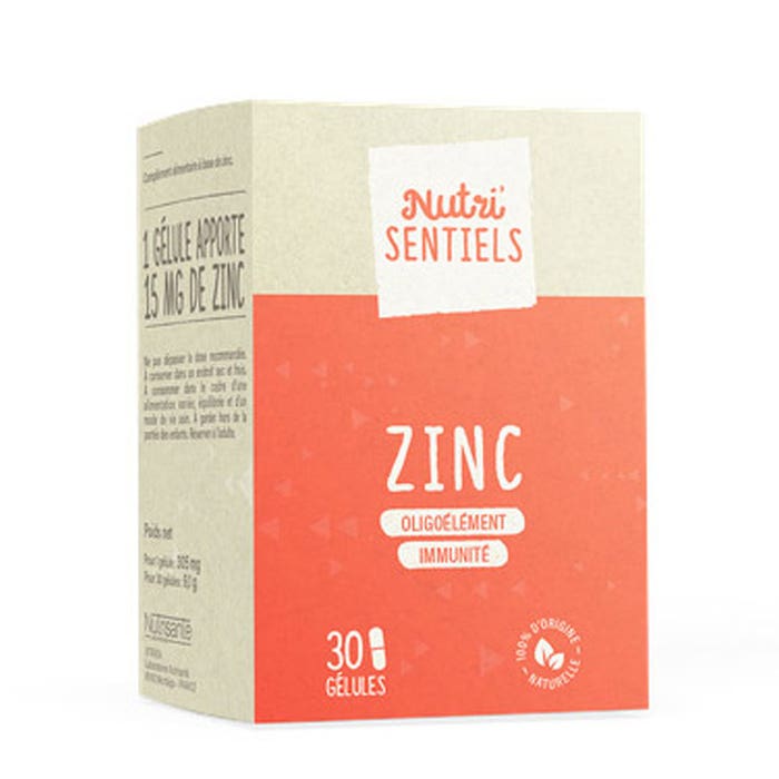 Nutrisante Nutri'sentiels Zinc 30 capsules