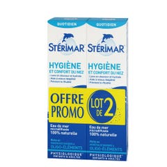 Sterimar Nal Hygiene Seawater Spray Micro Diffusion 2x100ml