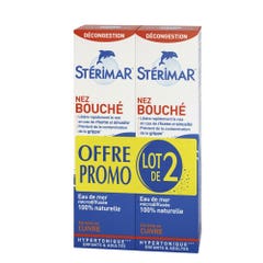 Sterimar Hypertonic Spray For Blocked Nose From 3 Months Old 3 Years 2x100ml
