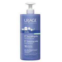 Uriage Bébé 1 St Cleansing Water Face Body And Nappy Area 1l