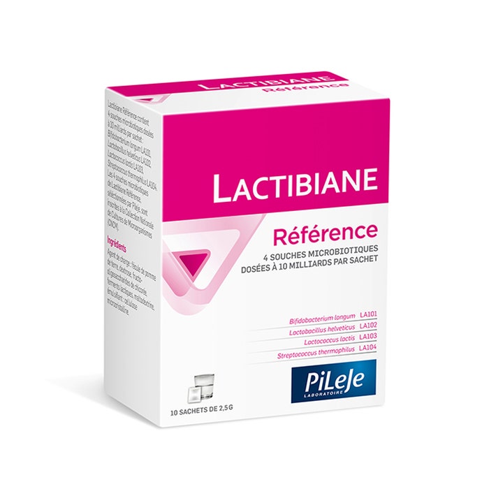 Pileje Lactibiane Lactibiane Reference X 10 Sachets / Lactibiane Microbiotiques 10x2,5g