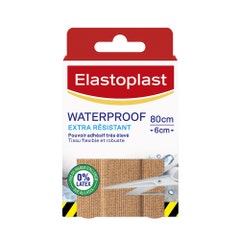 Elastoplast Extra Resistant Waterproof Band 80x6cm X8