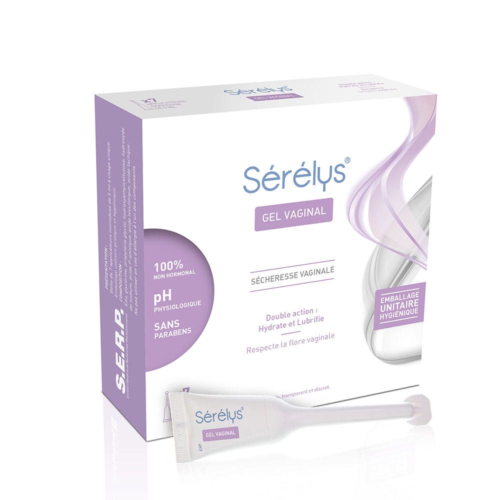 Serelys Pharma Vaginal Gel Vaginal dryness 7x5ml