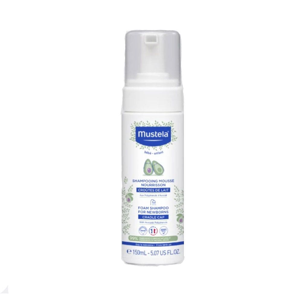 Mustela Bebe Foam Shampoo For Newborns 150ml