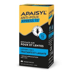 Apaisyl Lice And Nits Repellent Lotion + Comb 100ml