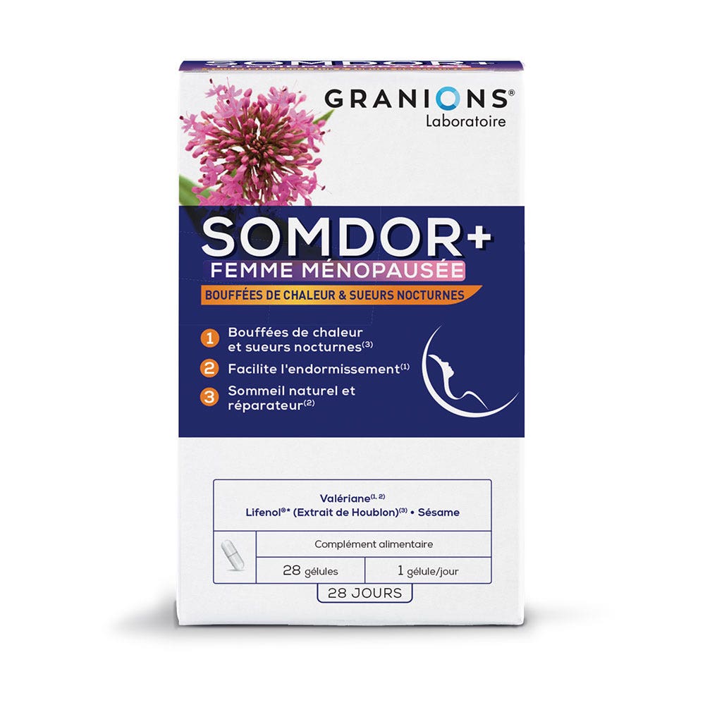 Granions Somdor+ Menopausee Women 28 Gelules