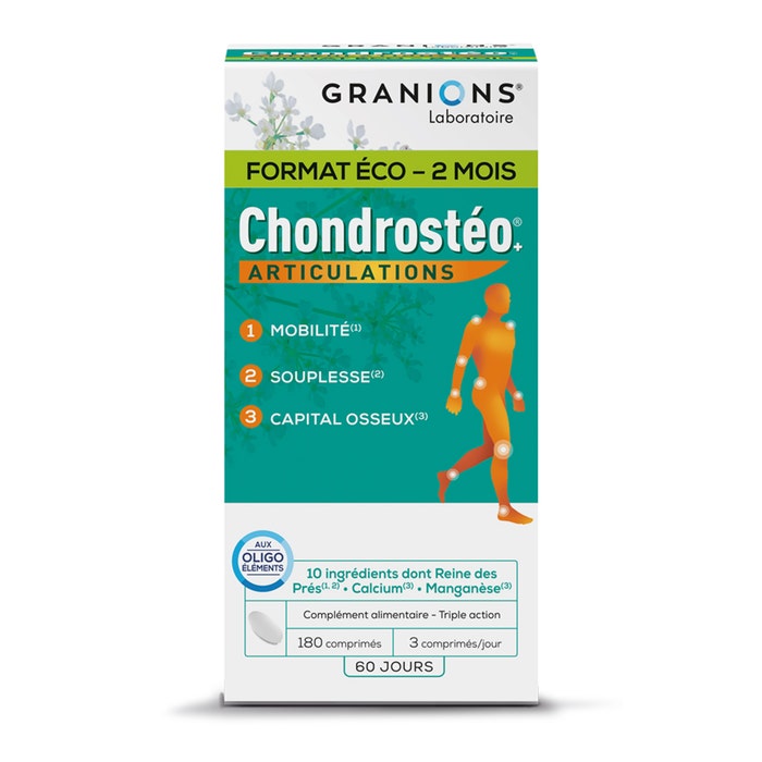 Chondrosteo Painful Joints X 180 Tablets Granions