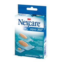 Nexcare Aqua 360° Plasters X14 Nexcare X14