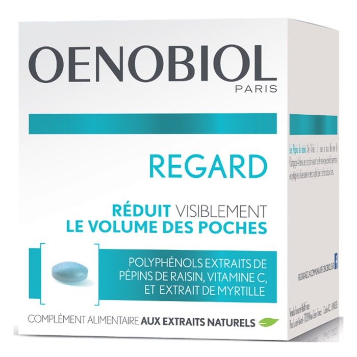 Oenobiol Regard 30 Tablets Eye Bags And Dark Circles Vemedia 60 Comprimes