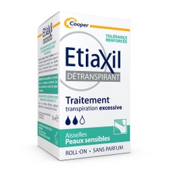 Etiaxil Detranspirant Excessive Sweating Treatment Sensitive Skins Anti Perspirant Peaux Sensibles 15ml