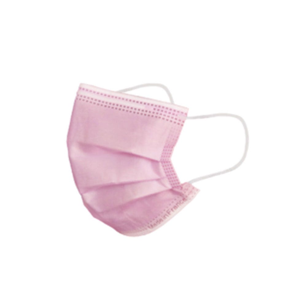 Auriol Rose 3-ply surgical Masks for Children CE Marking - Standard EN14683-2019 TYPE II x50