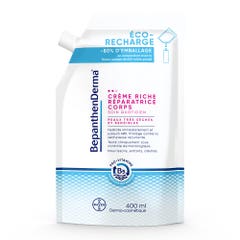 Bepanthen Derma Eco-Recharge Rich Body Repair Cream Very dry and sensitive skin 400ml