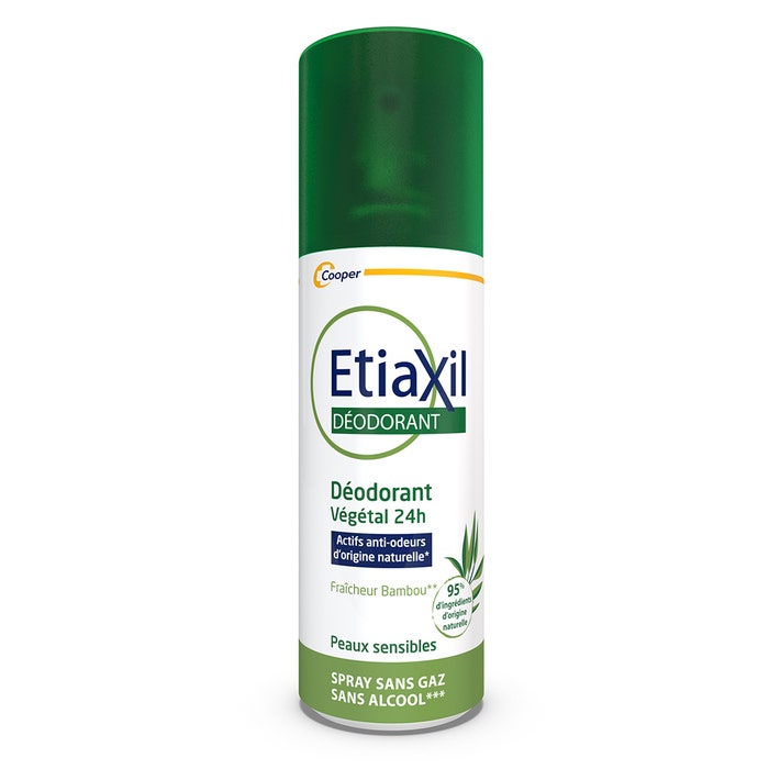 Etiaxil Deodorants 24h Plant Spray Sensitive Skin 100ml