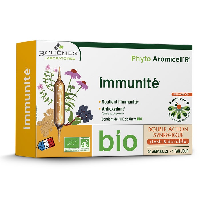 3 Chênes Organic Immunity Ampulas x20