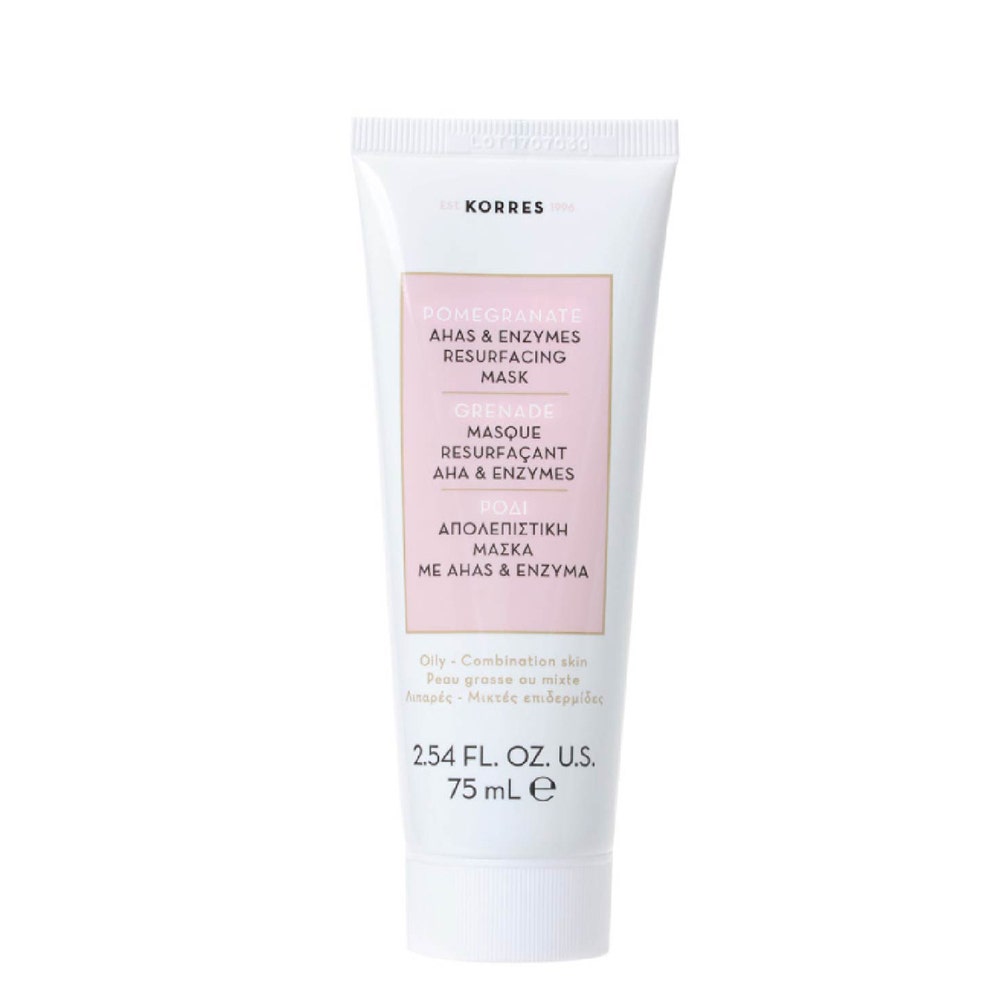 Korres Pomegranate AHA & Pomegranate Resurfacing Mask Mixed to oily skin 75ml
