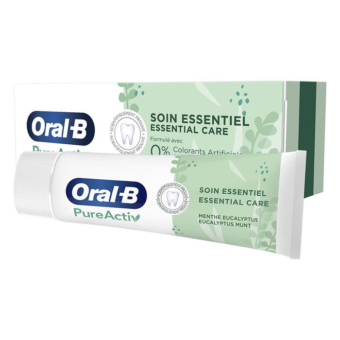 Oral-B Mint Eucalyptus Toothpaste Pureactiv 75ml