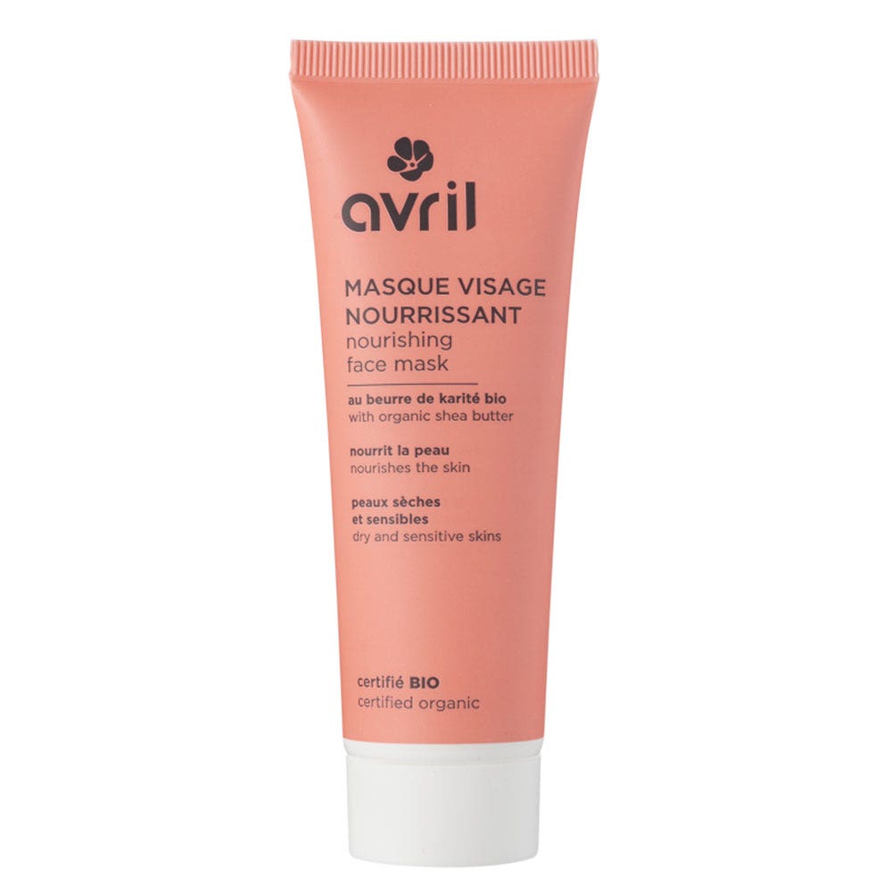 Avril Organic Nourishing Face Mask shea butter 50ml