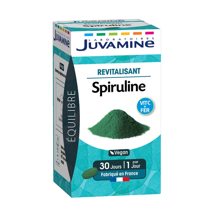 Spirulina Revitalizing 30 tablets Juvamine