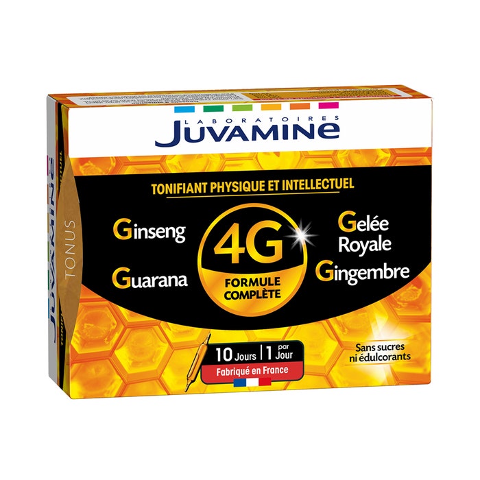 Physical and Intellectual Toner 4G x10 ampulas Juvamine