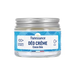 Natessance Organic coconut cream deodorant 50g