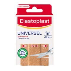 Universel Tissu - Cutting Strips 10 X 8cm Universel 0% Latex Elastoplast